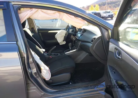 2019 Nissan Sentra S из США, поврежденный, VIN 3N1AB7AP3KY284996